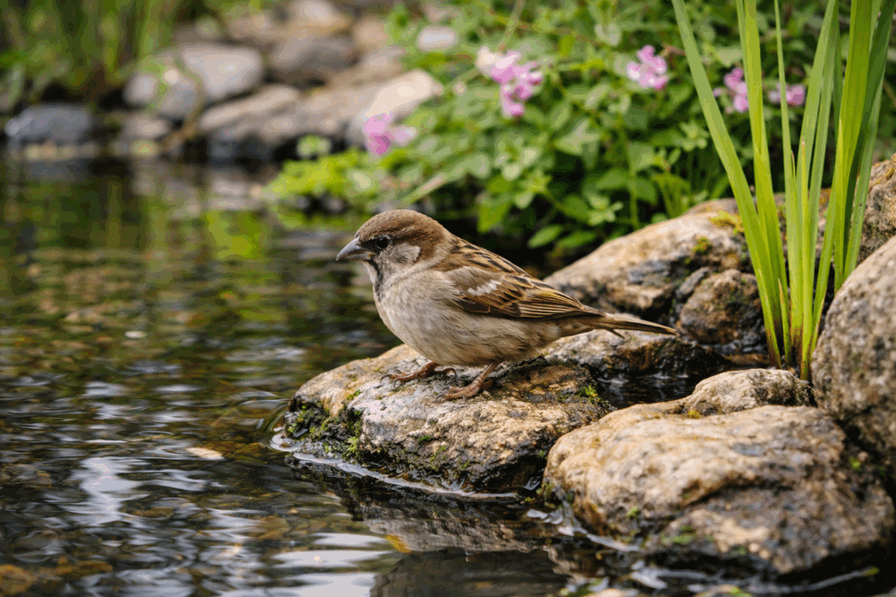 merancang kolam hias untuk menarik satwa liar kecil 1