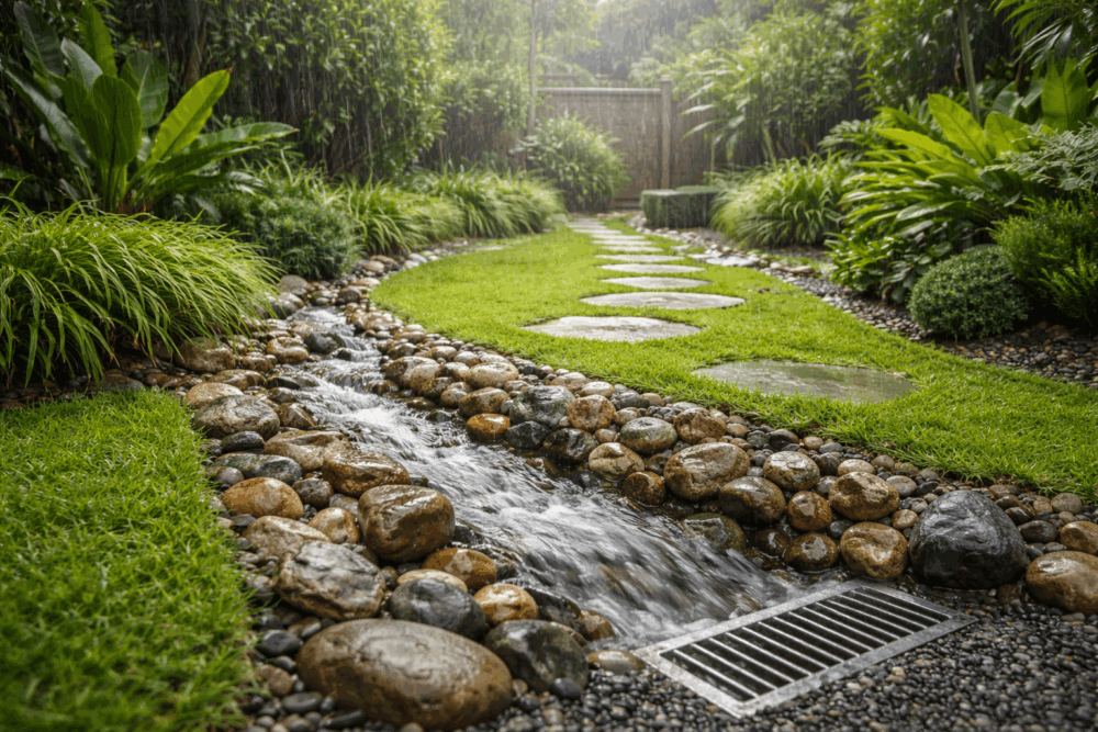 perawatan taman musim hujan dan kemarau 1