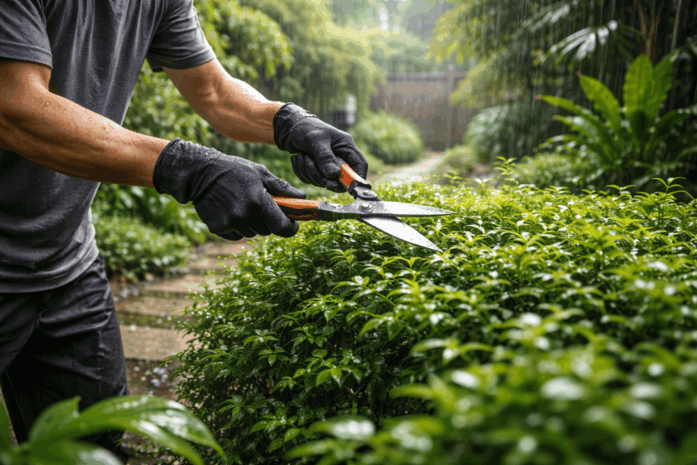 perawatan taman musim hujan dan kemarau 3