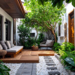 Perawatan Elemen Kayu dan Batu Alam di Area Taman Thumbnail