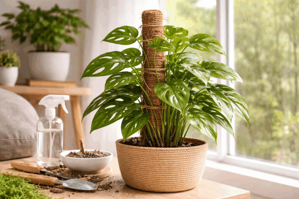 5 Rahasia Agar Tanaman Janda Bolong Kamu Tetap Rimbun dan Mengkilap Banner