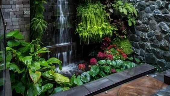 membuat taman minimalis 3