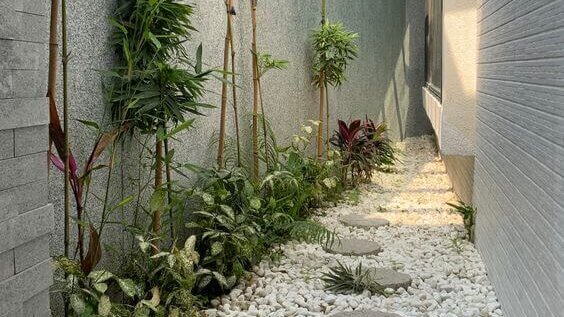 membuat taman minimalis