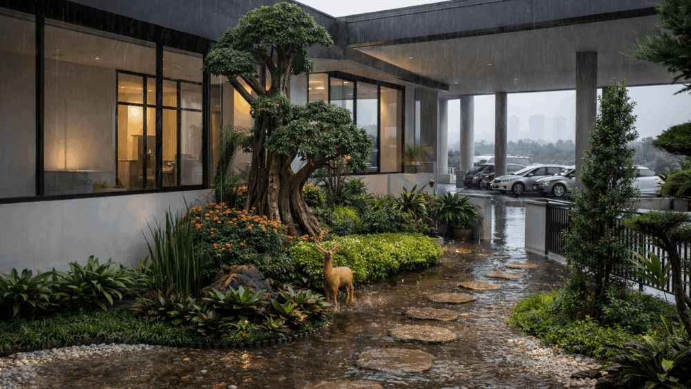 6 Penyebab Taman Tergenang Setelah Hujan dan Cara Mencegahnya Banner