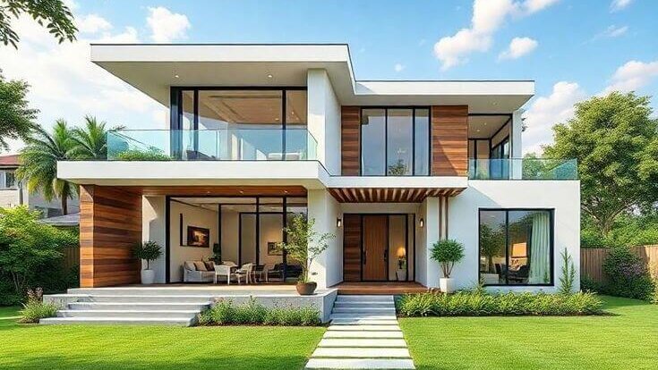 7 Tanaman Terbaik untuk Konsep Rumah Modern Natural Banner