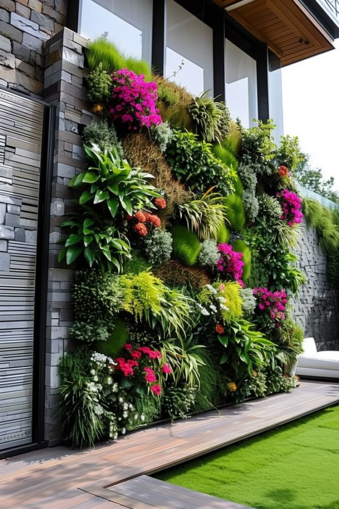 Tanaman Vertical Garden Outdoor: Jenis Vegetasi yang Tidak Mudah Layu Terkena Angin Kencang Banner