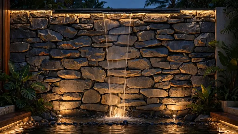 water feature minimalis