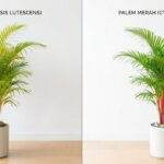 Perbedaan Kebutuhan Air Palem Merah vs Palem Kuning Taman Thumbnail